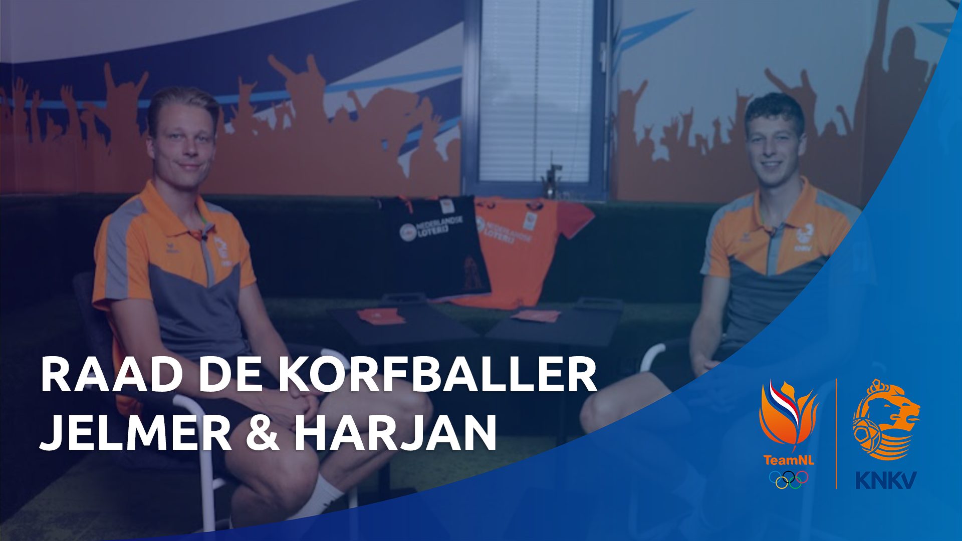 VIDEO'S: TeamNL Korfbal gaat in duo's de strijd aan