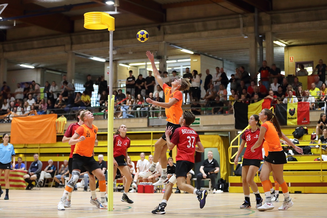 Talent TeamNL Korfbal Europees kampioen na zinderende finale