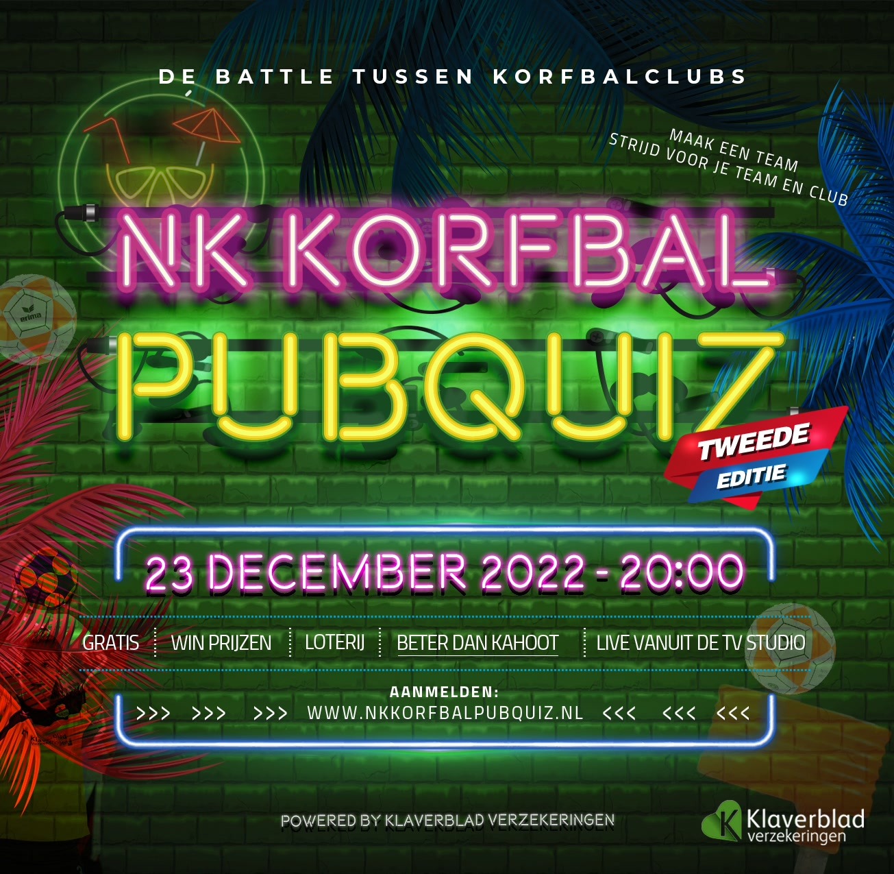 Tweede editie NK Korfbal Pubquiz