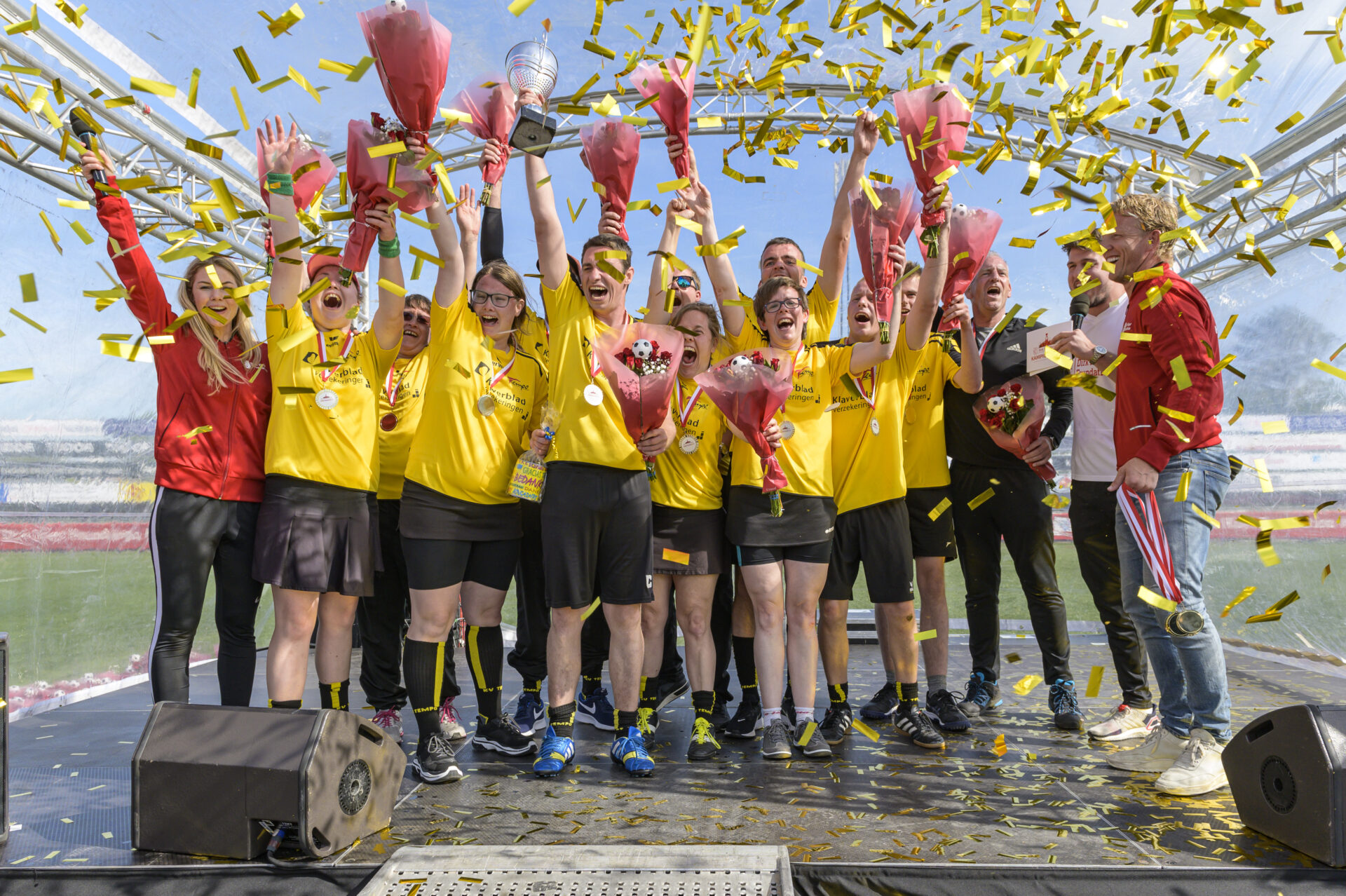 NK G-korfbal bij Victum op 24 juni