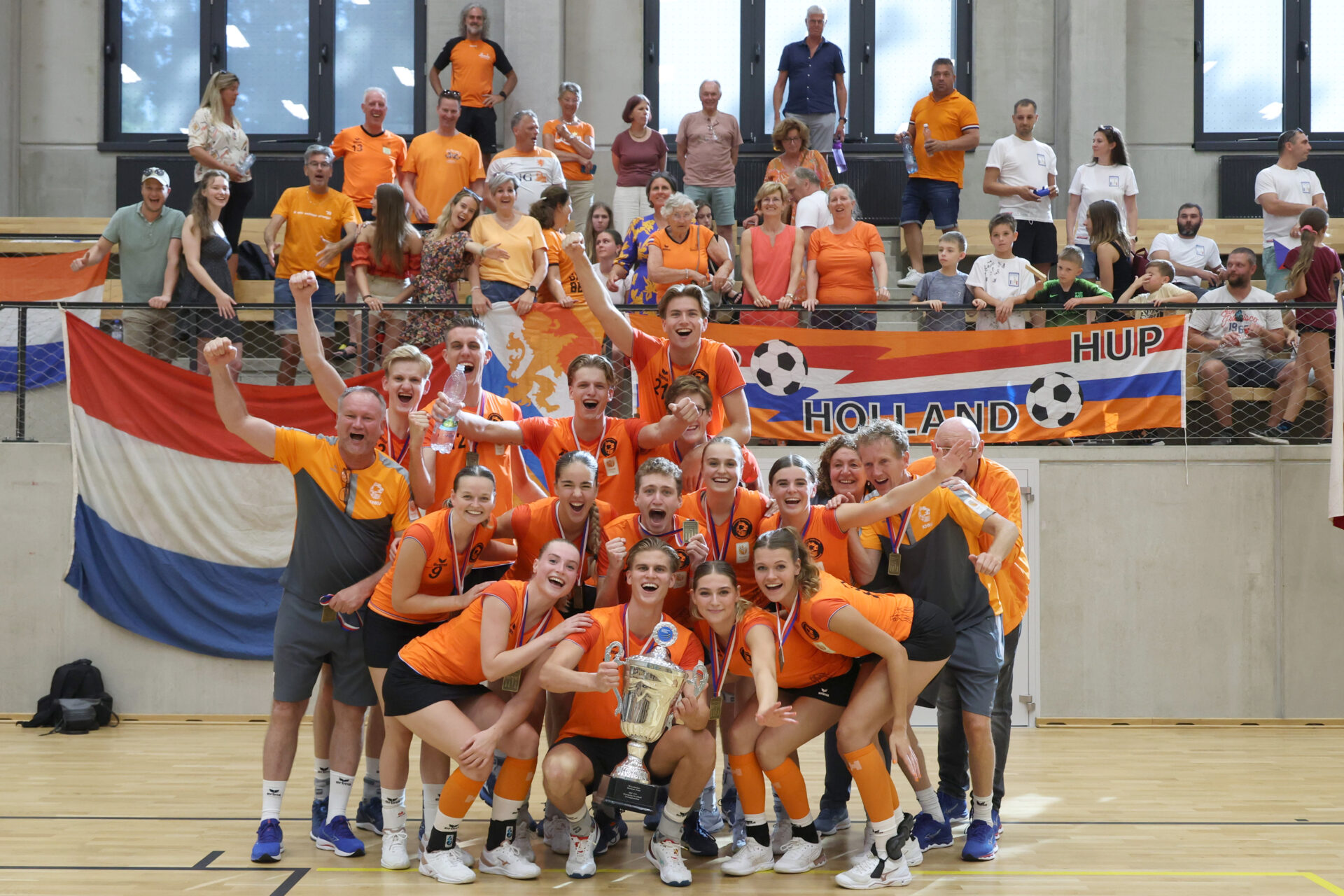 Talent TeamNL Korfbal is Europees kampioen