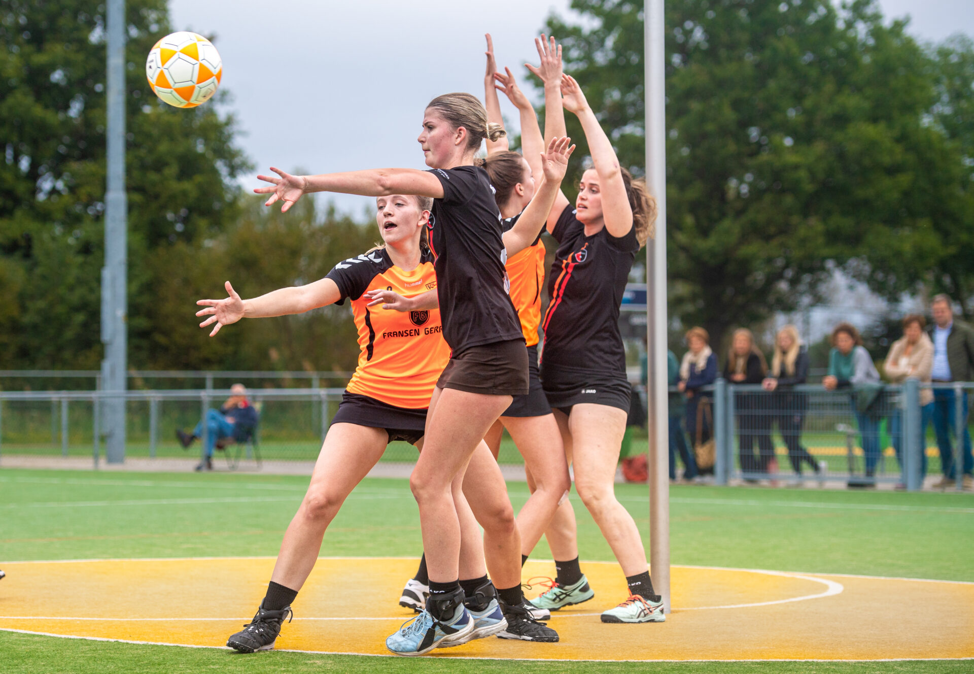 Dameskorfbal Topklasse '23-'24, ronde 4