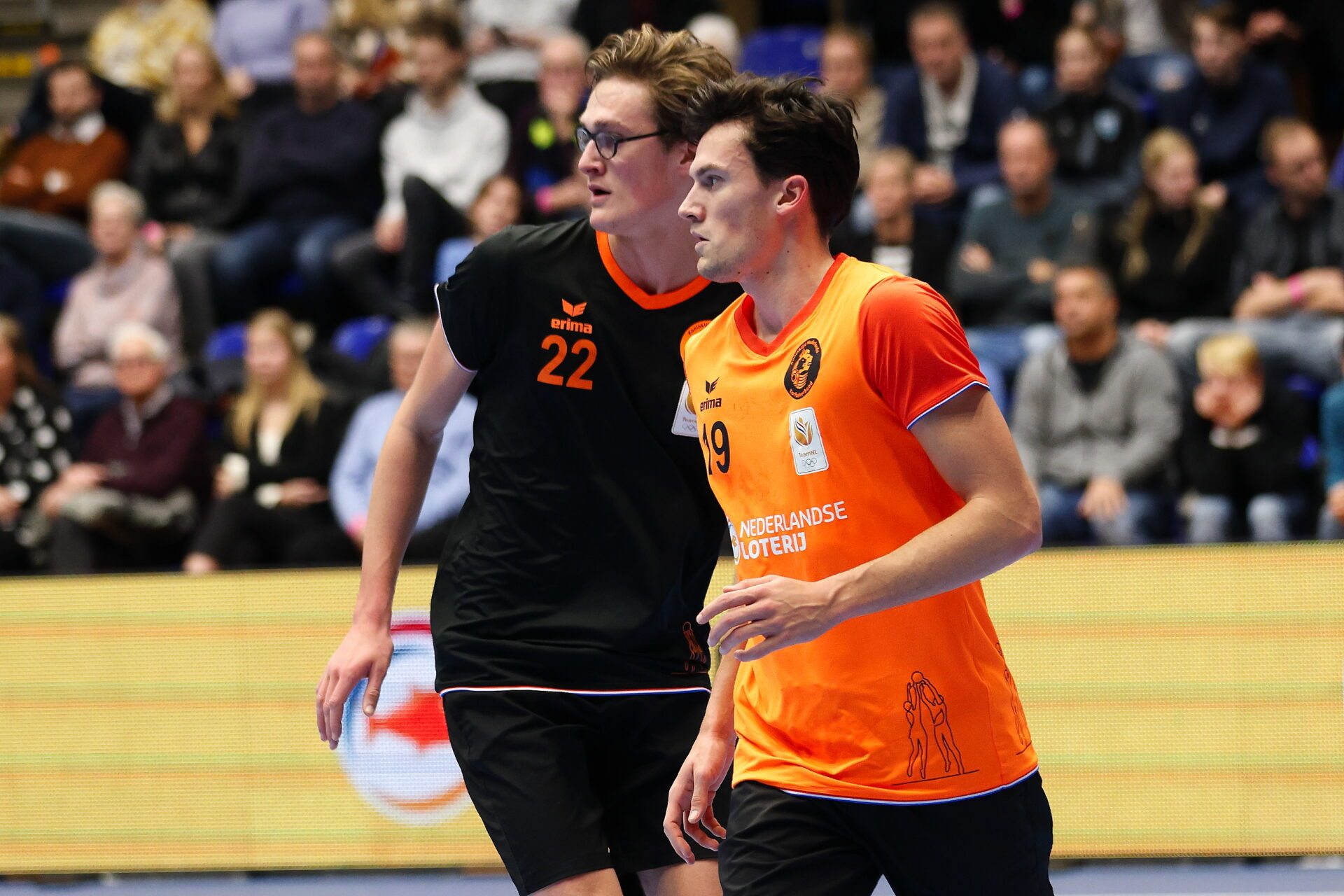 Selectie TeamNL Korfbal tijdens Korfbal Challenge