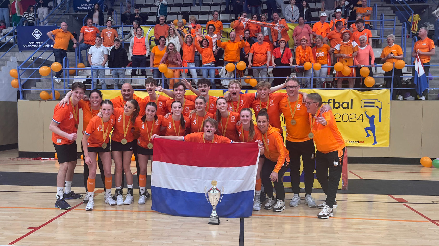 U19 EKC - Nederland U19 Europees kampioen