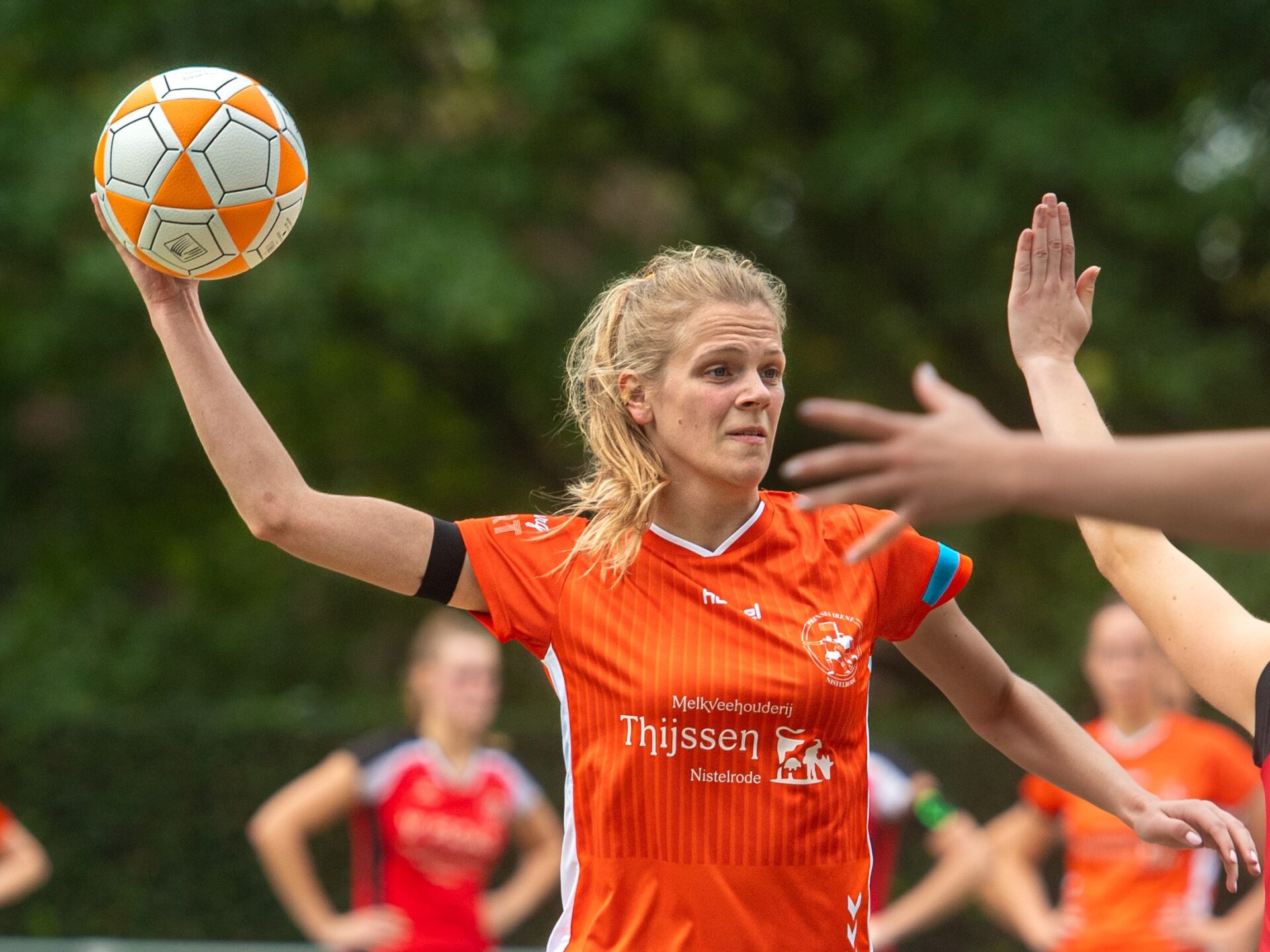 Dameskorfbal Topklasse '23-'24, ronde 8