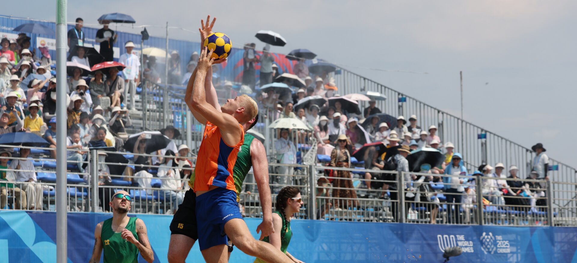 TWG 2025: Beachkorfbal dag 1 (groepsfase)
