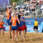 TWG 2025: Beachkorfbal dag 2 (groepsfase en kwartfinale)