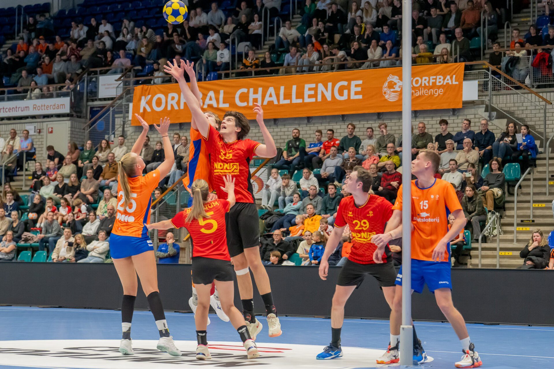 Korfbal Challenge: TeamNL Korfbal - België