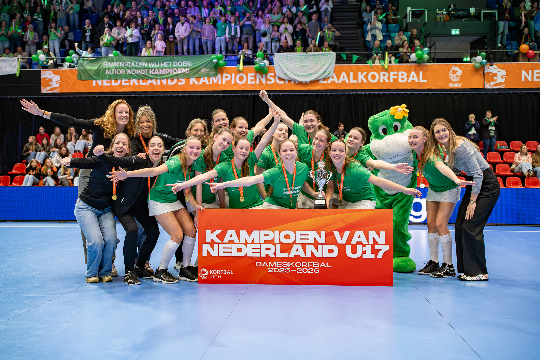 Altior U17 En Korfrakkers U19 Kronen Zich Tot Kampioen Van Nederland 