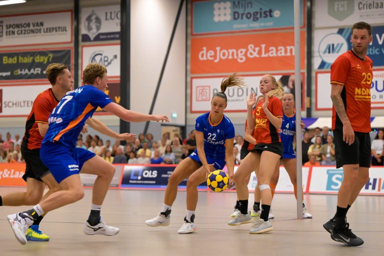 TeamNL Korfbal wint interland in Dordrecht ruim van België