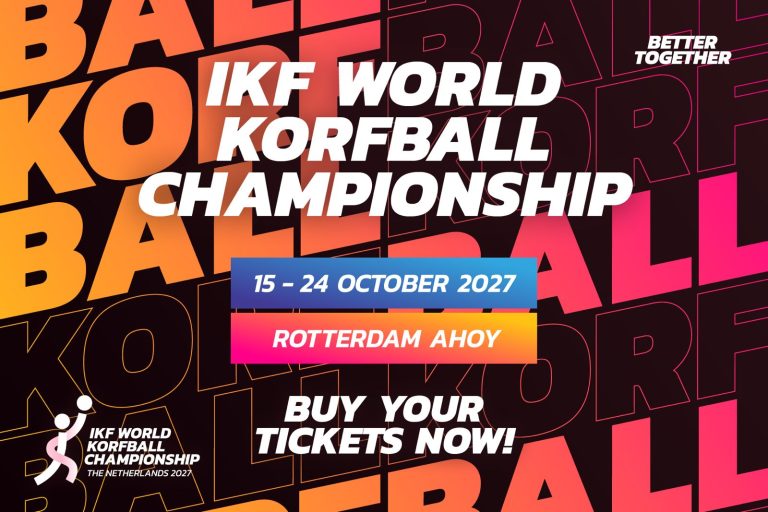Ticketverkoop finaledagen WK Korfbal 2027 van start!